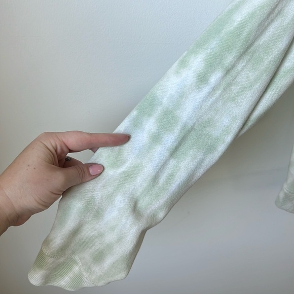 Rails Theo Mint Green Tie Dye Crewneck Sweatshirt - Picture 6 of 10